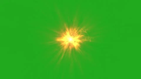 Fire streaks motion graphics with green screen background Stock Footage 263172483