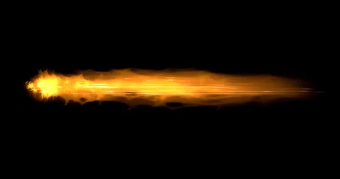 Fire stream animated Stock Footage 94075148