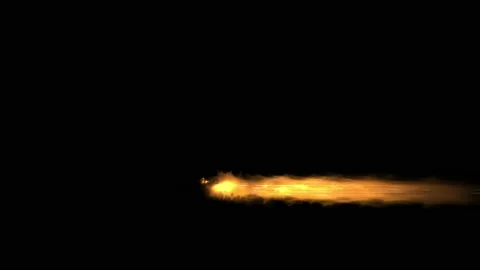 Fire stream flow motion graphics with night background Stock Footage 197502356