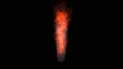 Fire stream motion graphics with night background Stock Footage 160467861
