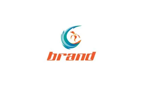 Fire Surfer vector logo image 스톡 일러스트