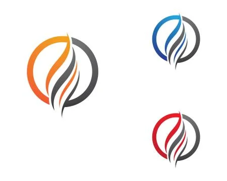 Fire symbol vector icon Stock Illustration