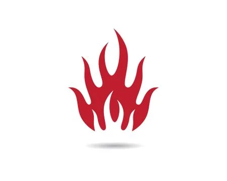 Fire symbol vector icon illustration Stock Illustration