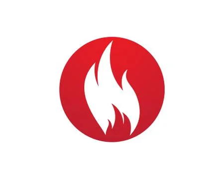 Fire symbol vector icon illustration Stock Illustration