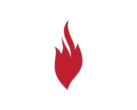 Fire symbol vector icon illustration Stock Illustration
