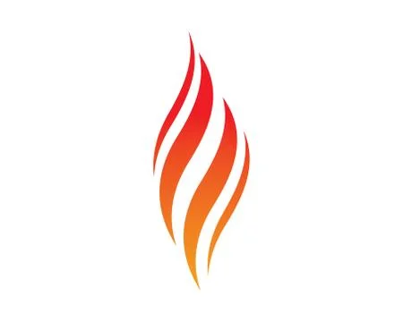 Fire symbol vector icon illustration Stock Illustration