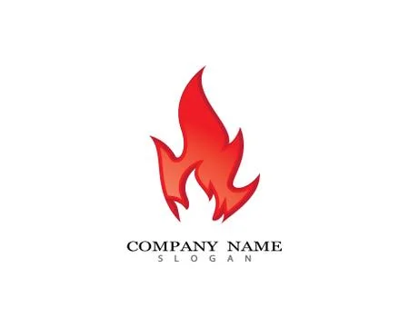 Fire symbol vector icon illustration Stock Illustration