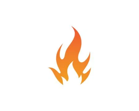 Fire symbol vector icon illustration Stock Illustration