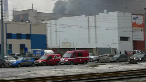 Fire Technical Service Stock Footage 35045085