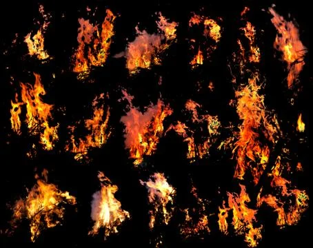 Fire templates Stock Photos