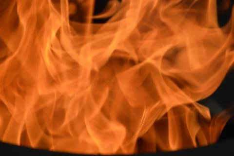 Fire texture. Flame burning abstract background. Warm. Burning concept. Foto stock