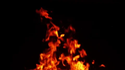 Fire Time Lapse flames timelapse Stock-Footage 80915796