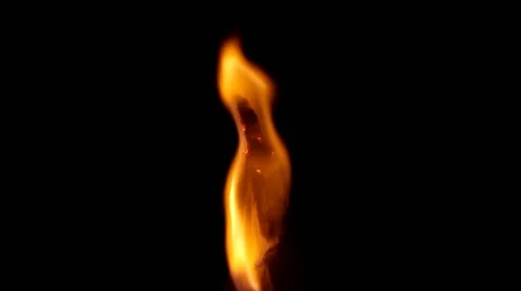 Fire of tissue Stock Footage 50225132
