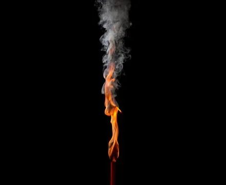 Fire torch flame red fire Stock Photos