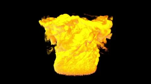 Fire tornado Stock Illustration