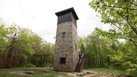 Fire Tower Video stock 190129226