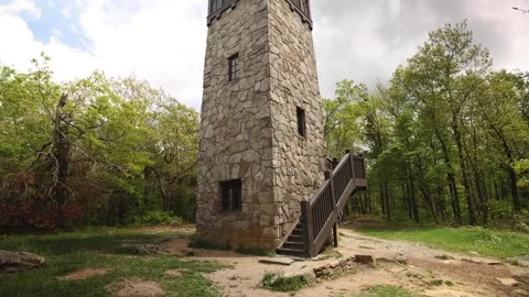 Fire Tower Video stock 190129245