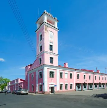 Fire tower, Polotsk, Belarus Stock-Fotos