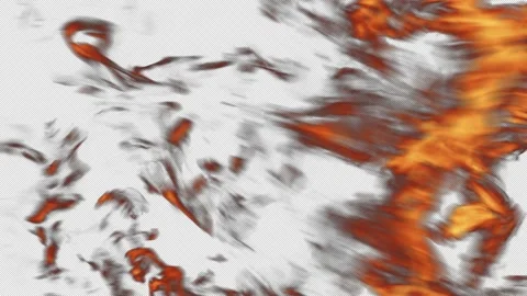 Fire Transition Alpha Channel Видео 226937978