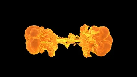 Fire Transition Animation. Abstract Flame Reveal with Alpha Channel Background. Stock Footage 120793067