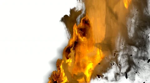 Fire transition Stock Footage 10876553