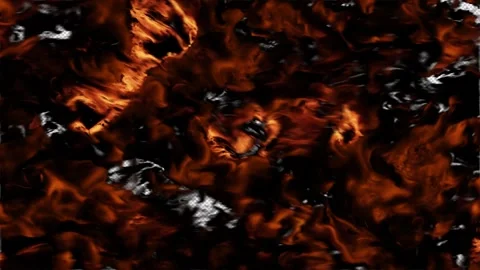 Fire Transition Stock Footage 247010954