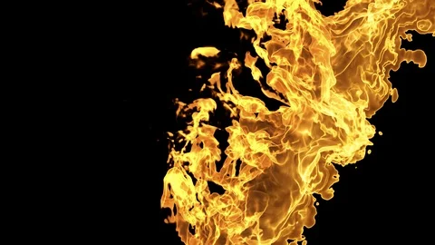Fire Transition Wipes Stock Footage 108467420