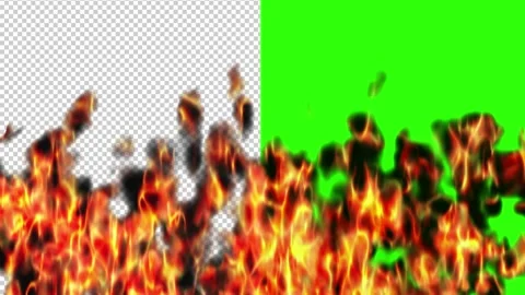 Fire Transitions background. Stock-Footage 293485724