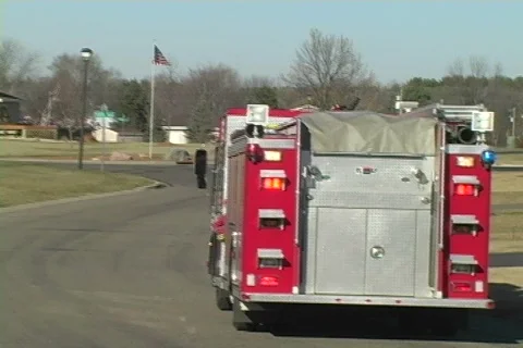 Fire Truck 2 Stock Footage 270358
