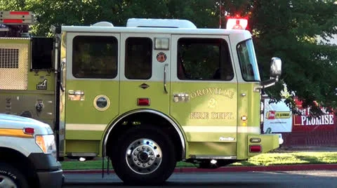 Fire Truck 2 Stock Footage 27198720