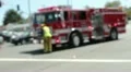 Fire Truck At Accident Scene HD Footage