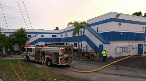 Fire truck E68 Stock Footage 936500