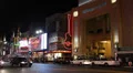 Fire Truck Engine Firefighters Night Hollywood Boulevard Dolby Theatre Nightlife HD Footage