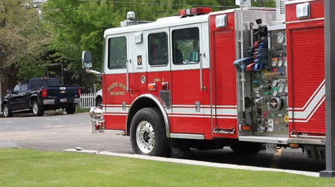Fire truck Stock Footage 23758404