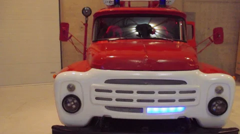 Fire Truck. Stock Footage 34385008