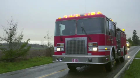 Fire truck Stock Footage 60753467