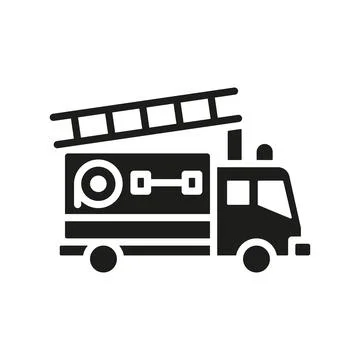 Fire truck icon vector design templates simple and modern Stock Illustration