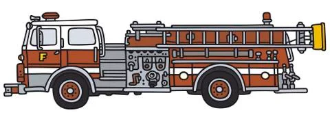 Fire truck Stock Illustration