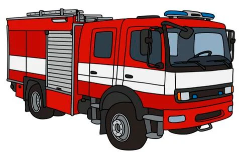 Fire truck Stock Illustration