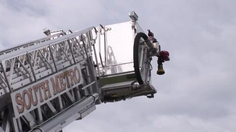 Fire Truck with Ladder  動画素材 54592952