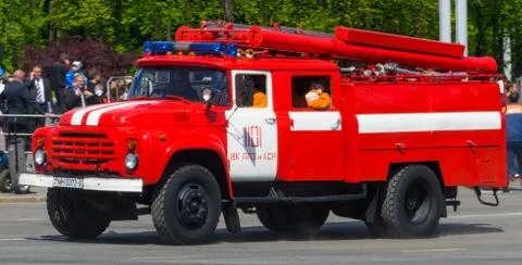 Fire truck Stock Photos
