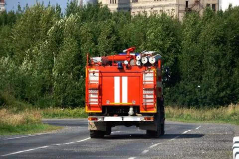 Fire truck Stock Photos