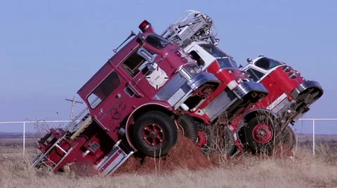 Fire Truck Ranch 4 Stock-Footage 41373813