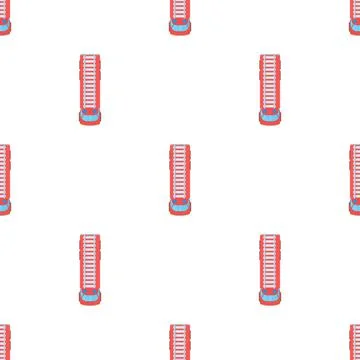 Fire truck top view pattern seamless vector Stock Illustration