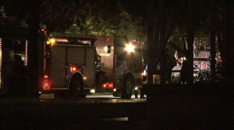 Fire Trucks 01 스톡 동영상 133570