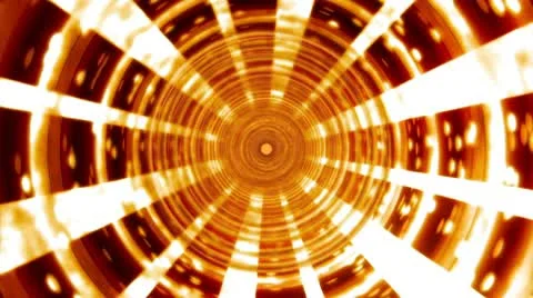 Fire tunnel Video stock 10684034