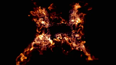 Fire tunnel Vidéo 104811902