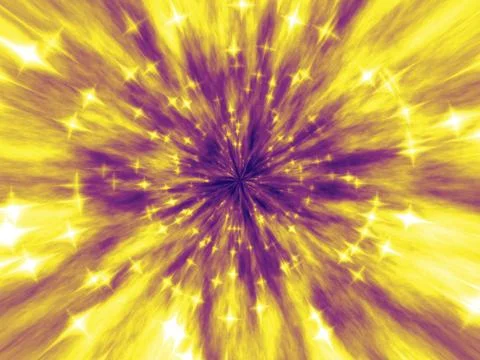 Fire tunnel generated texture Stock Illustration