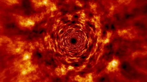 Fire Tunnel Rotating Vortex Fly Through Background Stockbeeldmateriaal 10588050