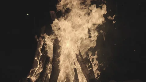 Fire UHD h264.24fps Stock Footage 250309786